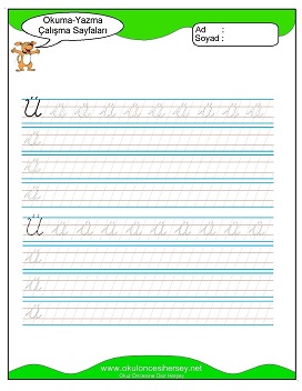 öbüşzç Grubu Çalışma Sayfaları